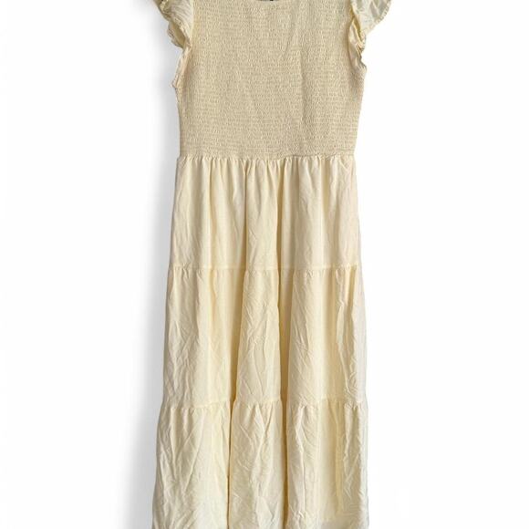 Butter yellow maxi dress - Picture 1 of 3